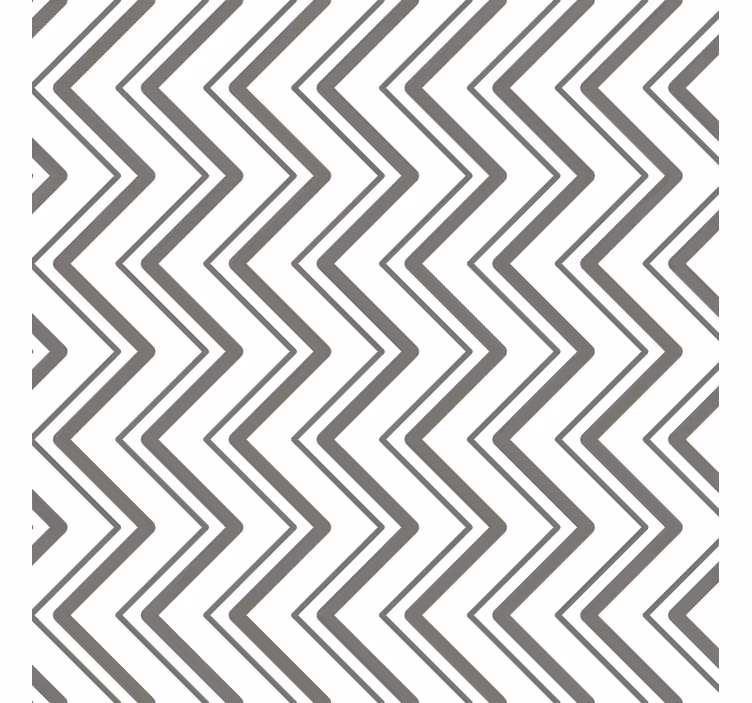 Geometric wallpaper chevron pattern style - TenStickers