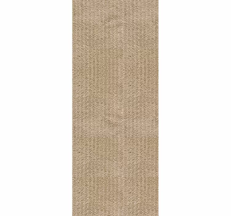 Master bedroom wallpaper in solid beige fabric - TenStickers