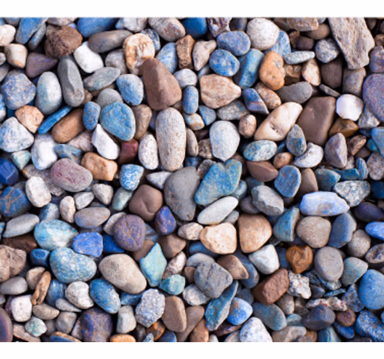 Stone wallpaper in vibrant hues of stone - TenStickers