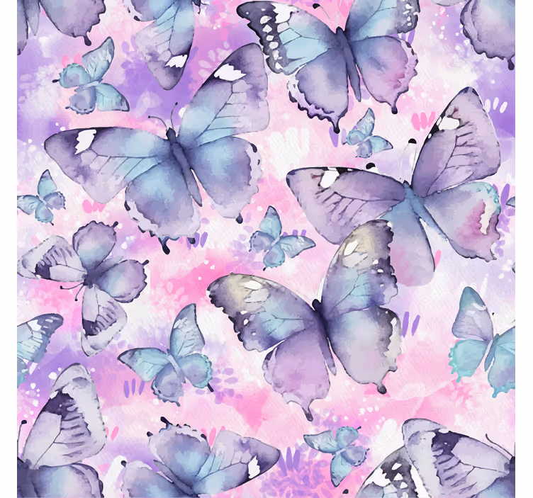 Kids wallpaper splash design - TenStickers