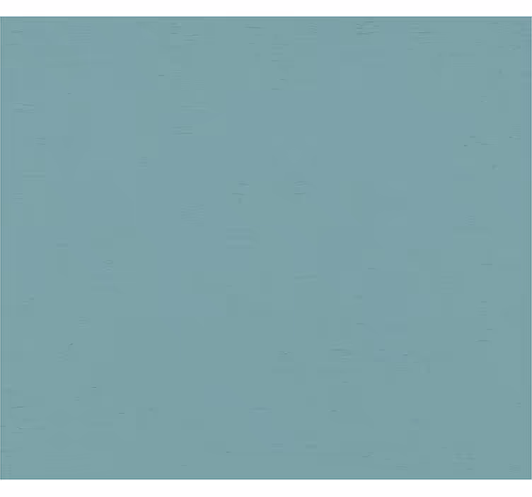 Scandinavian wallpaper in teal blue monochrome - TenStickers