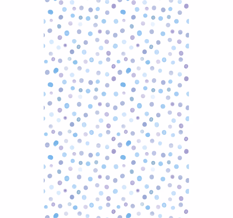 Texture pattern wallpaper in blue dot shades - TenStickers
