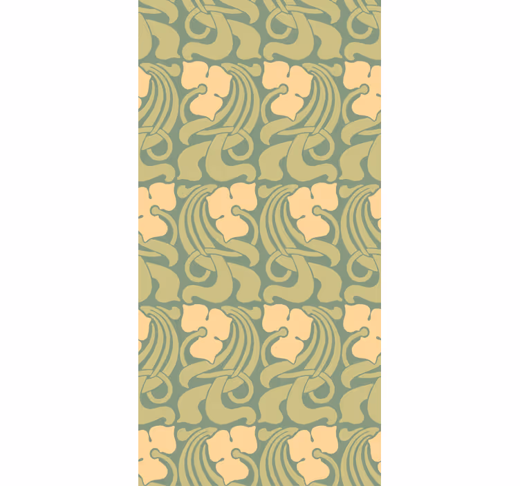 Classic wallpaper art nouveau design - TenStickers