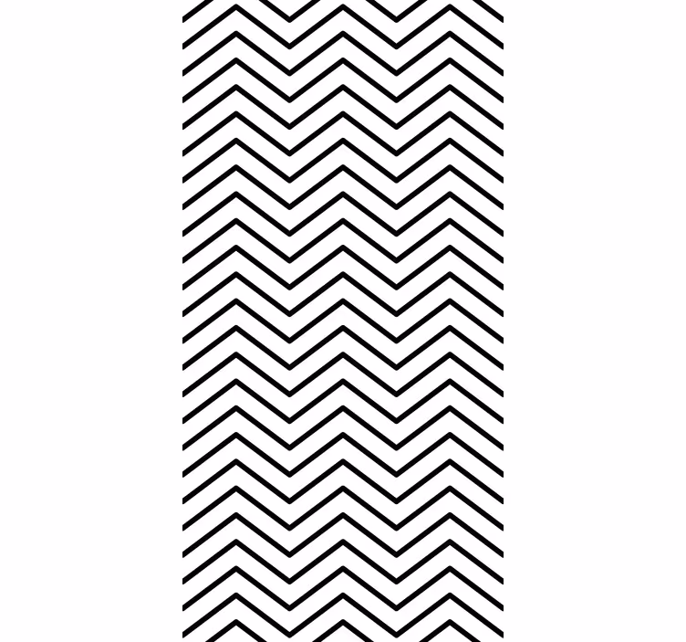 Modern wallpaper chevron pattern design - TenStickers