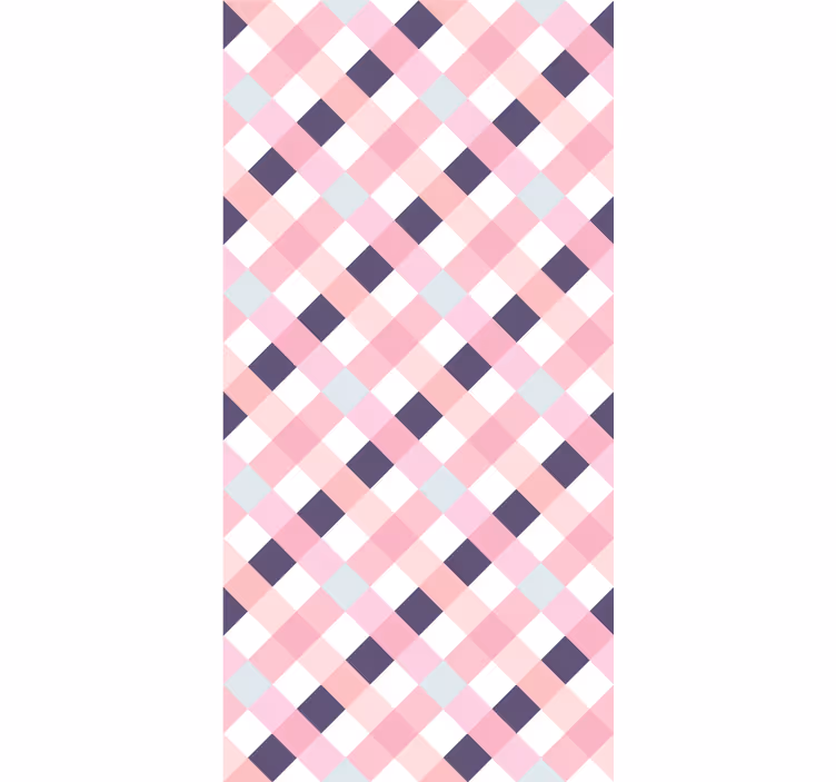 Modern wallpaper diamond pattern harmony - TenStickers