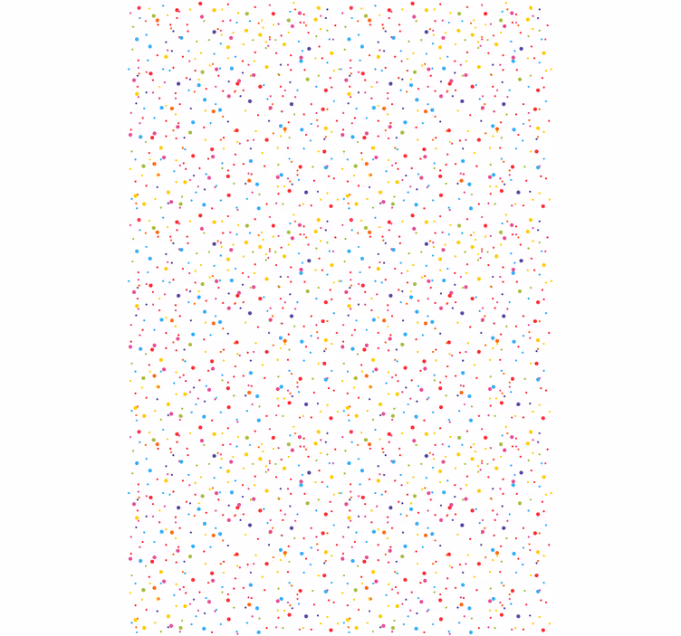Modern wallpaper vibrant dot pattern - TenStickers