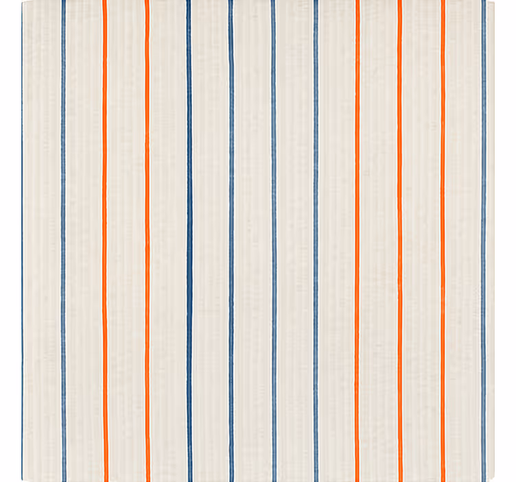Dining room wallpaper with multicolour stripes - TenStickers