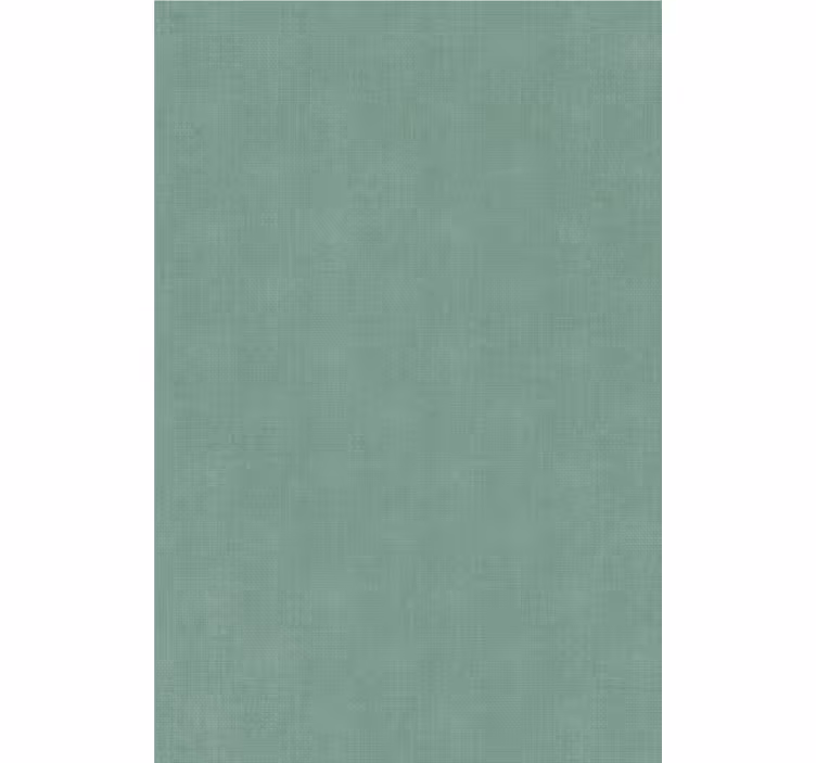 Bathroom wallpaper green linen look - TenStickers
