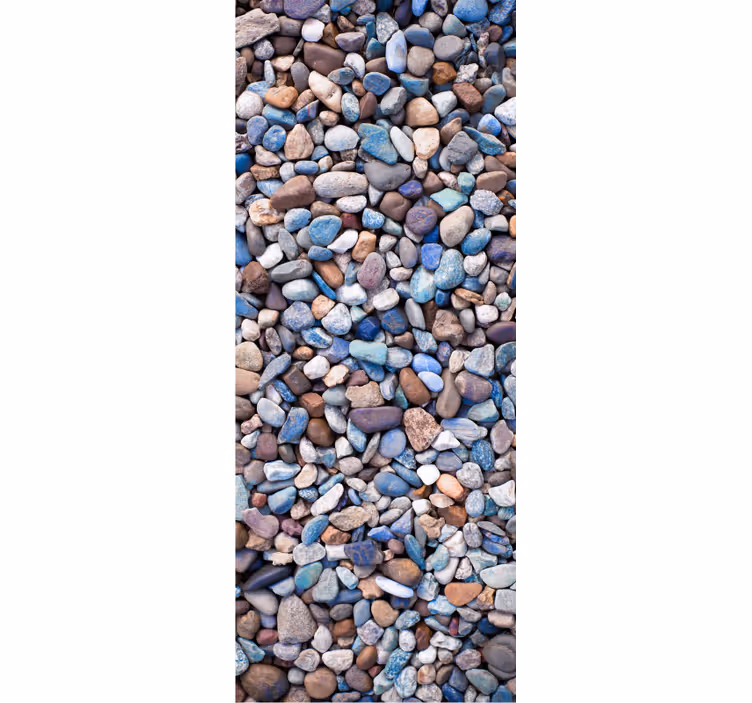 Kitchen wallpaper colorful stones design - TenStickers