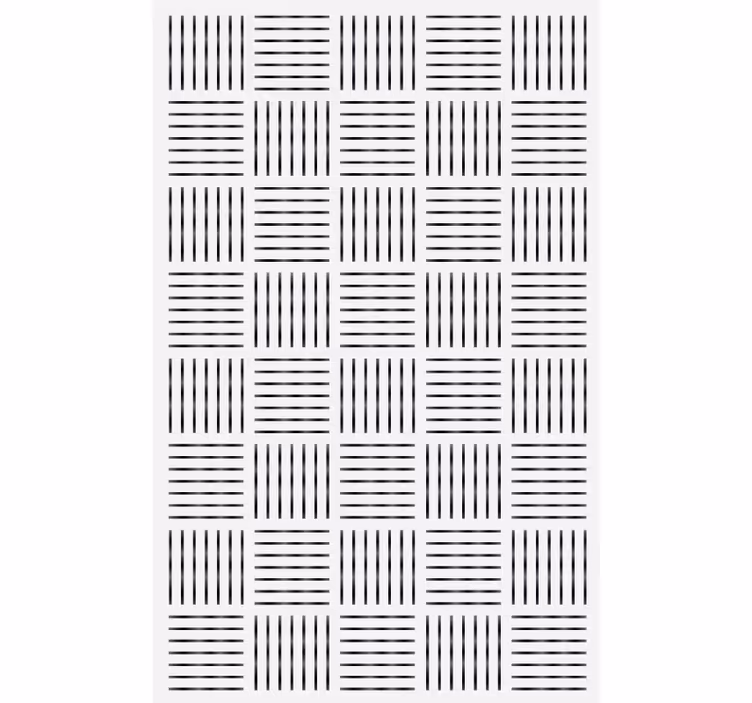 Kitchen wallpaper nordic line design - TenStickers