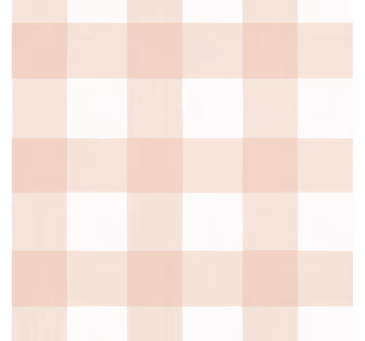Kids wallpaper pink check design - TenStickers