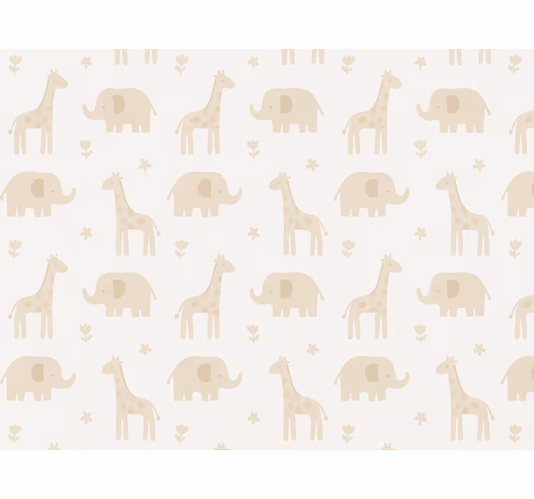 Kids wallpaper kids neutral striped design - TenStickers