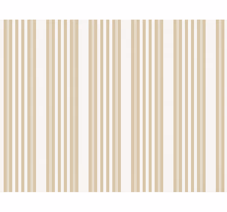 Vega beige striped pattern living room wallpaper - TenStickers