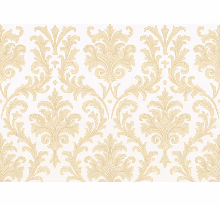 Master bedroom wallpaper neutral sage pattern decor - TenStickers