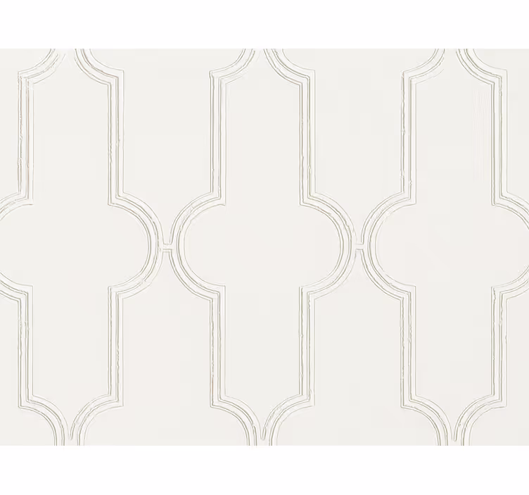 Master bedroom wallpaper white panel - TenStickers