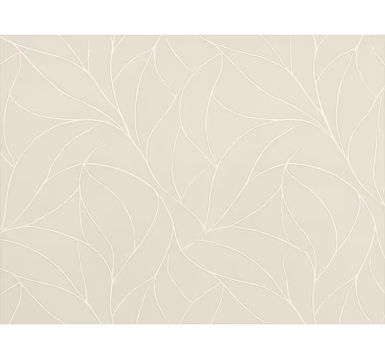 Master bedroom wallpaper pale floral design - TenStickers