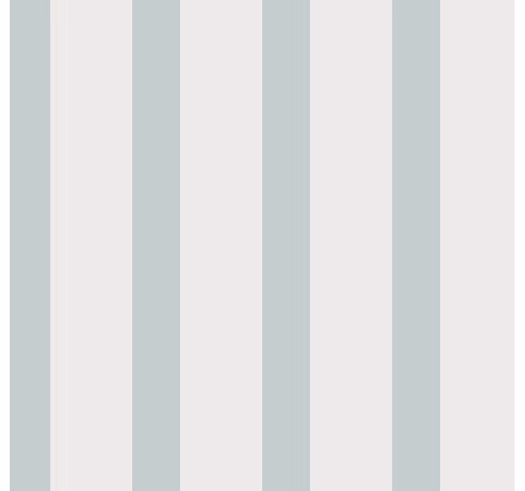Kids wallpaper baby big blue stripes with white - TenStickers