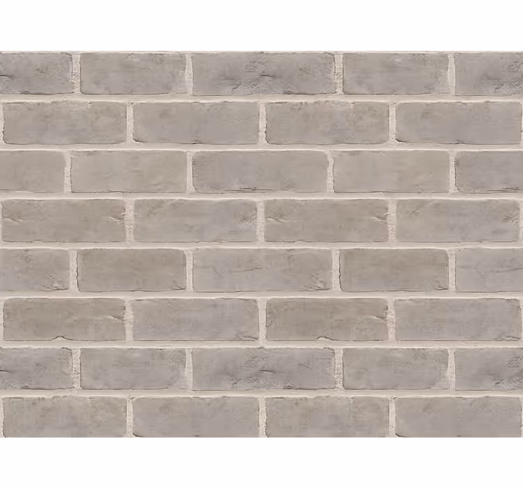 Living room wallpaper industrial brick style - TenStickers