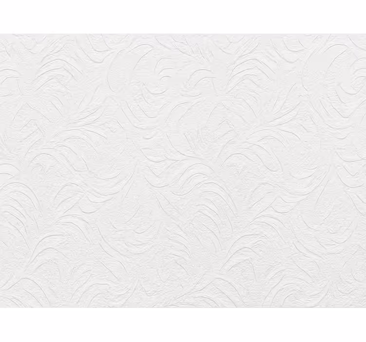 Minimalistic white textured living room wallpaper - TenStickers