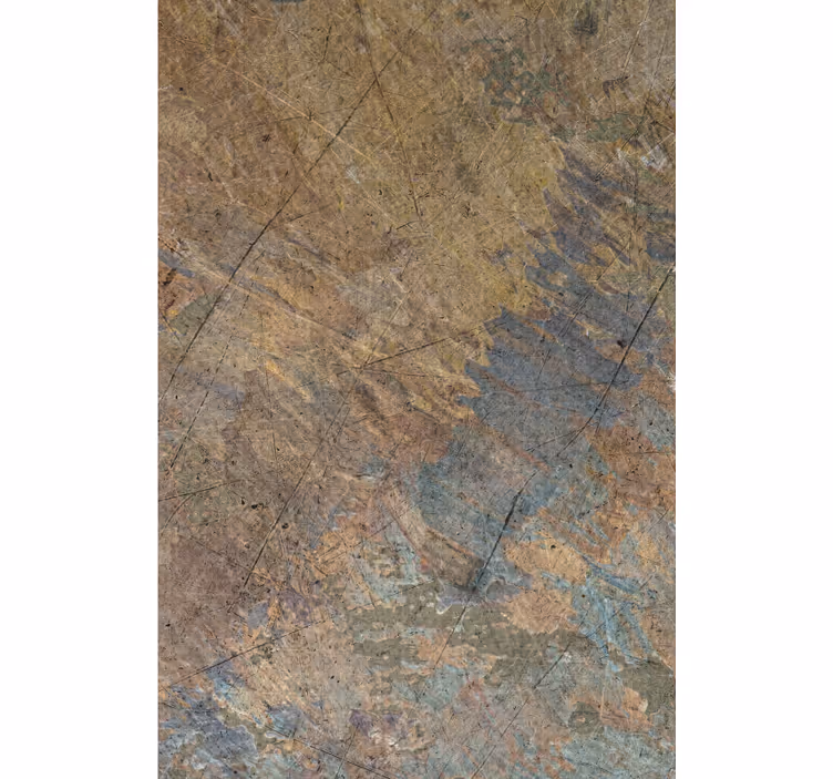 Master bedroom wallpaper concrete effect industrial style - TenStickers
