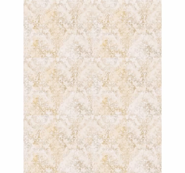 Master bedroom wallpaper damask vintage pattern - TenStickers