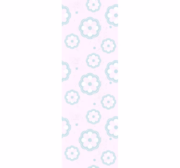 Bedroom wallpaper pink shabby chic pattern - TenStickers