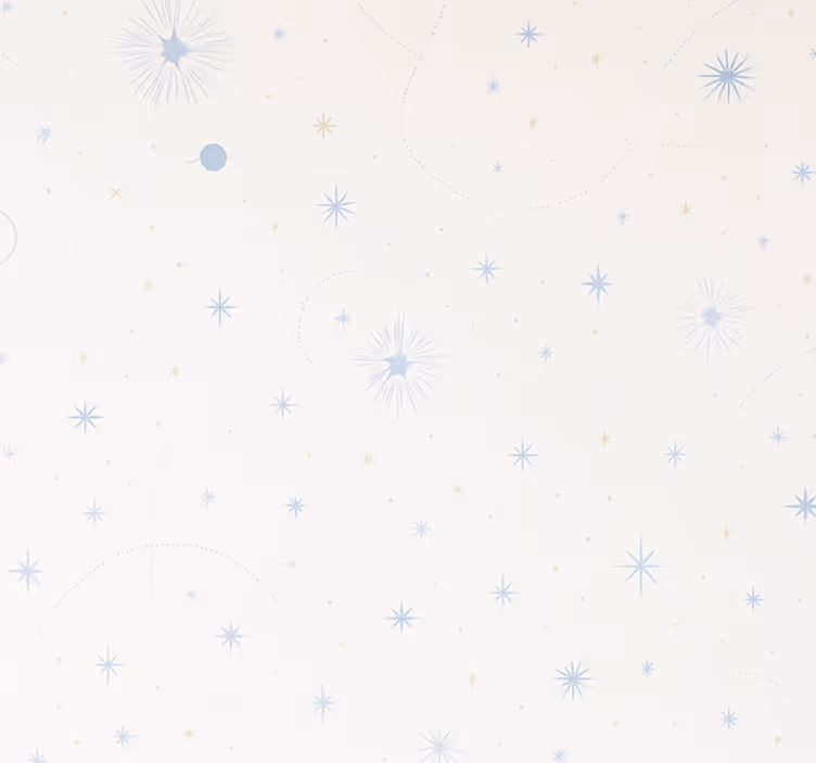 Celestial starburst dream bedroom wallpaper - TenStickers