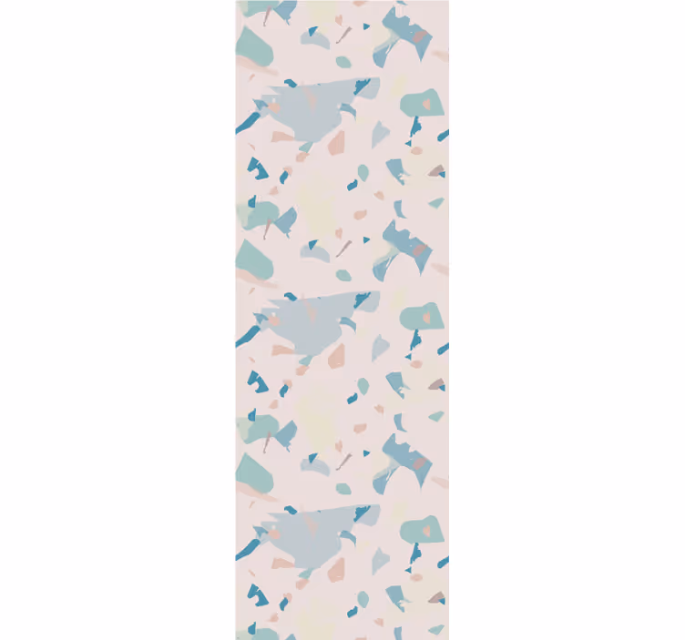Bedroom wallpaper terrazzo tiles and slabs design - TenStickers
