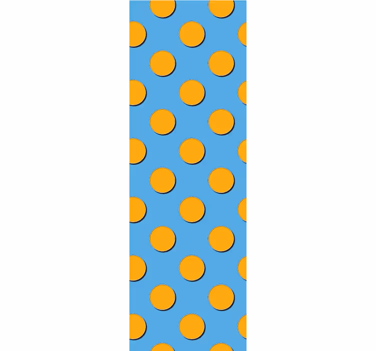 Bedroom wallpaper retro dots pattern abstract geometric - TenStickers
