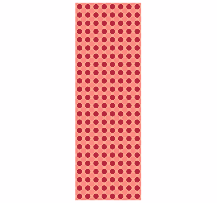 Bedroom wallpaper with simple geometric dots pattern - TenStickers