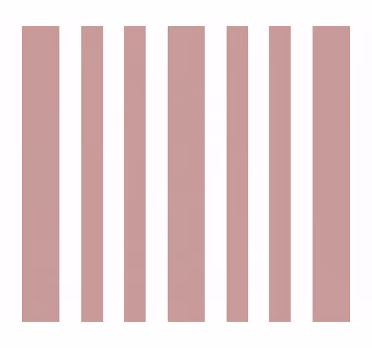 Vertical line wallpaper pink and white stripes - TenStickers