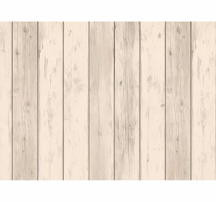 Wood wallpaper warm white weathered wood - TenStickers