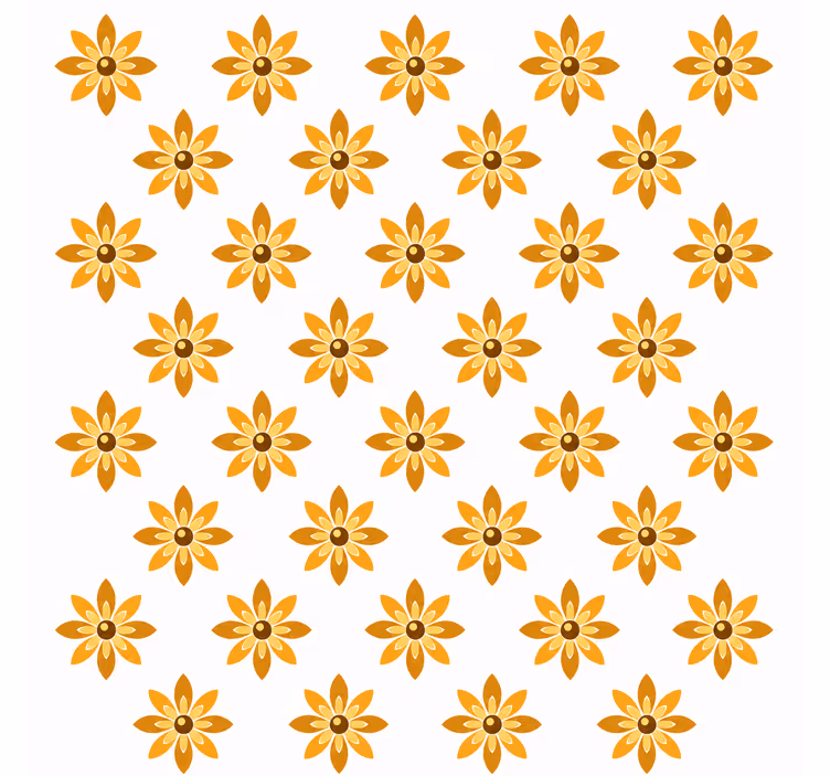 Flower wallpaper secret garden design - TenStickers