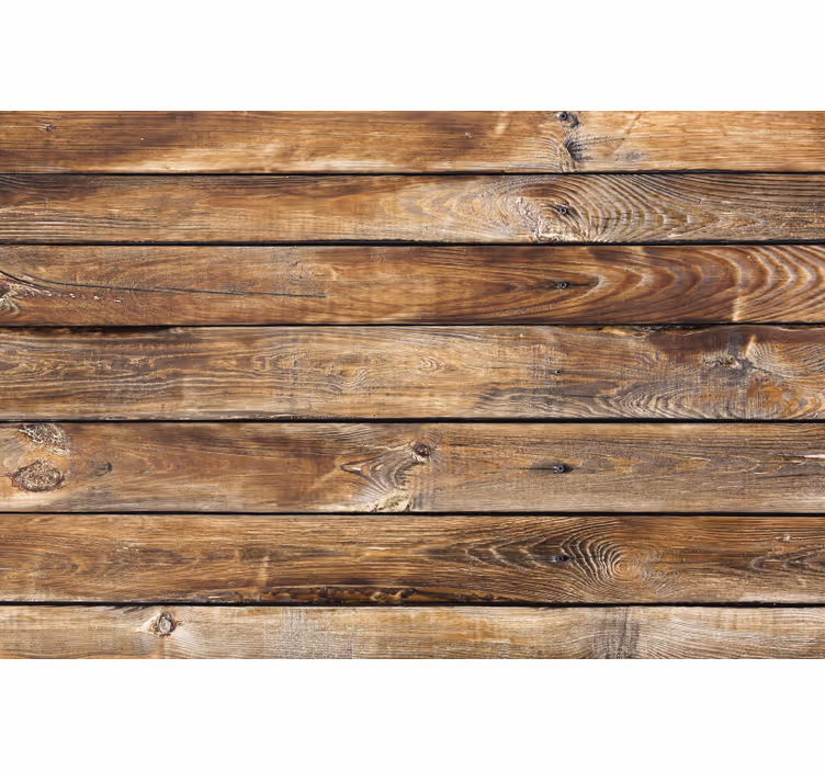 Rustic wallpaper vintage wood pattern for furniture - TenStickers
