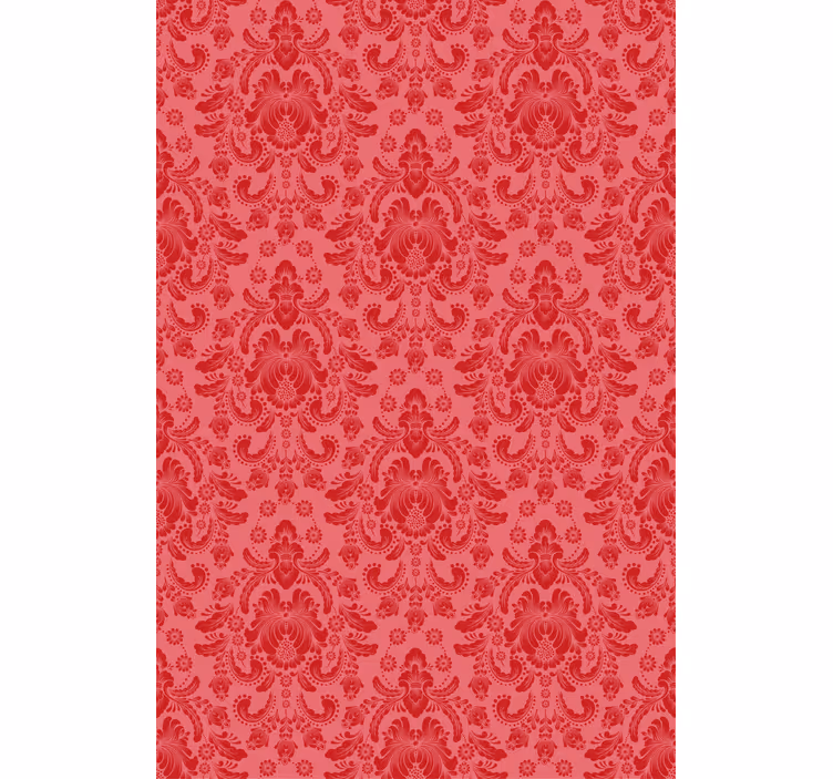 Red wallpaper lydiard house design - TenStickers