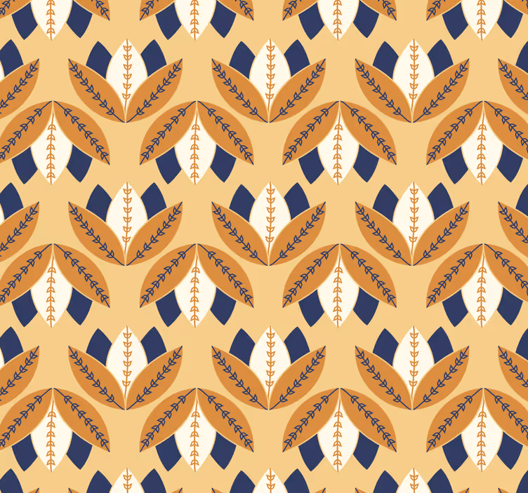 Geometric style wallpaper abstract - TenStickers