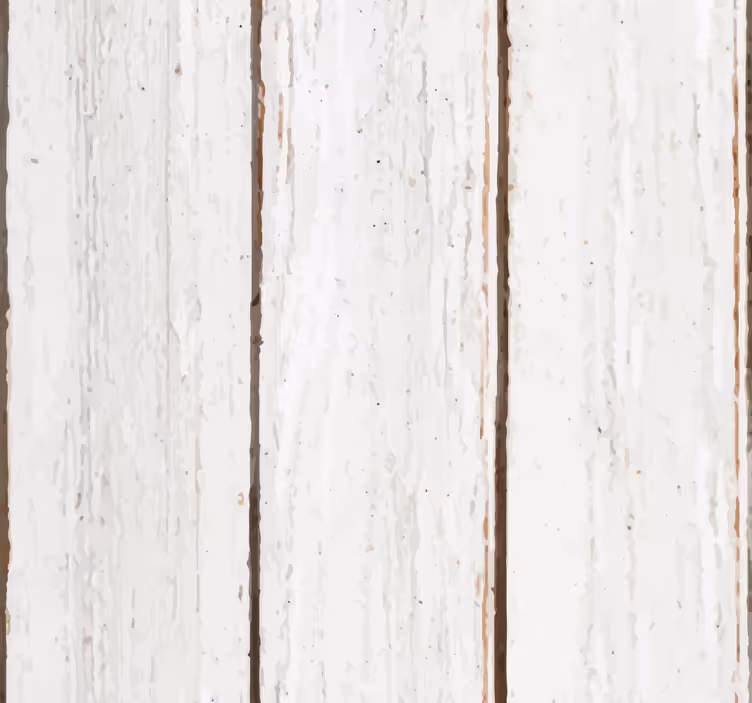Textured white panels wood wallpaper - TenStickers