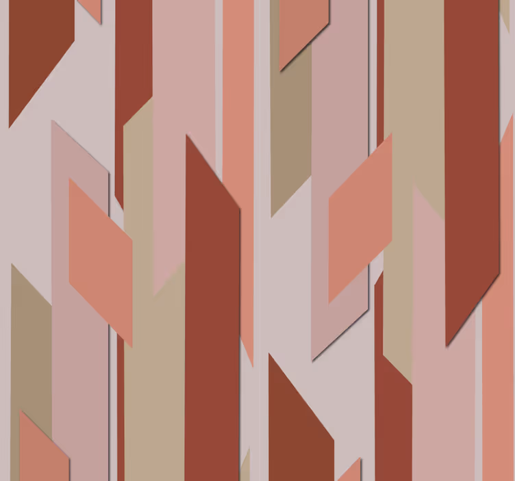 Abstract Geometrical geometric wallpaper - TenStickers