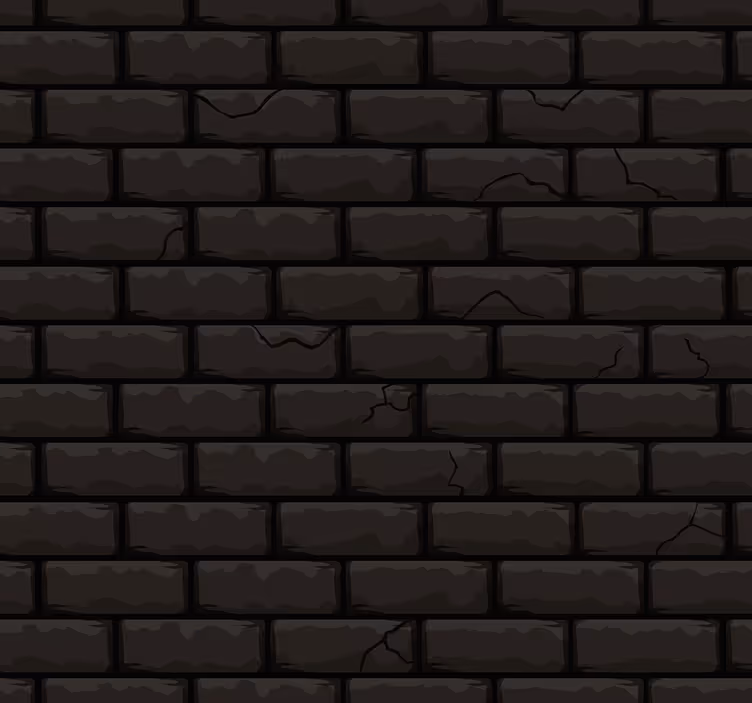 Embellished Brick brick wallpaper - TenStickers
