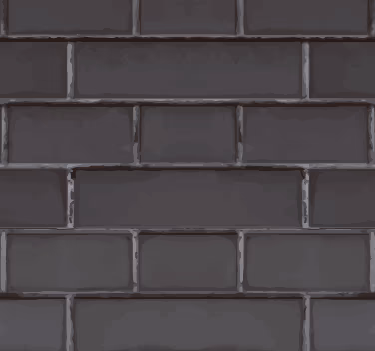 Modern stone pattern grey wallpaper - TenStickers