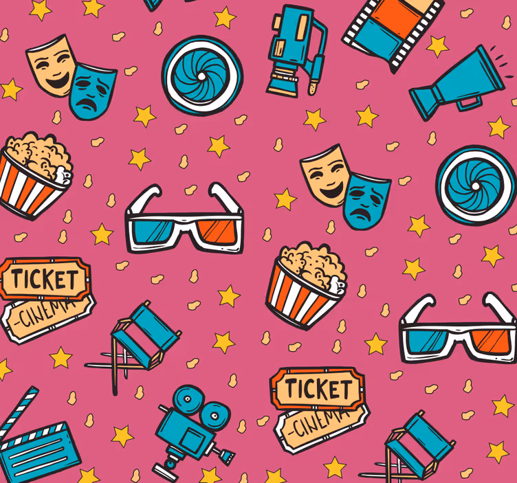 Cinematic Vibrance christmas wallpaper - TenStickers