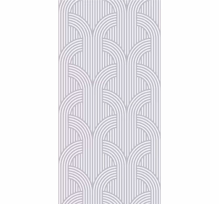 Modern minimalist grey Wallpaper - TenStickers
