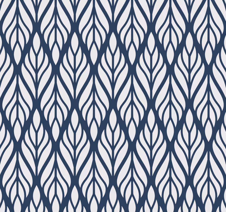 glamour grey blue ornament Abstract Wallpaper - TenStickers