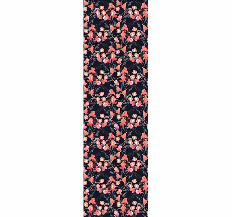 Floral Ensemble flower wallpaper - TenStickers