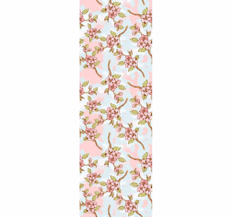 Blossoming Branches flower wallpaper - TenStickers