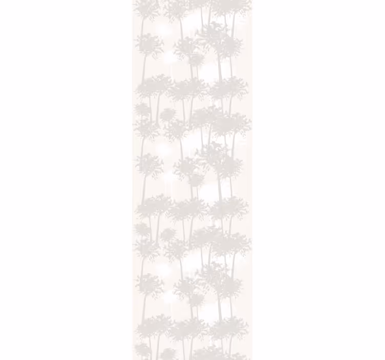 Silhouette Forest tree wallpaper - TenStickers
