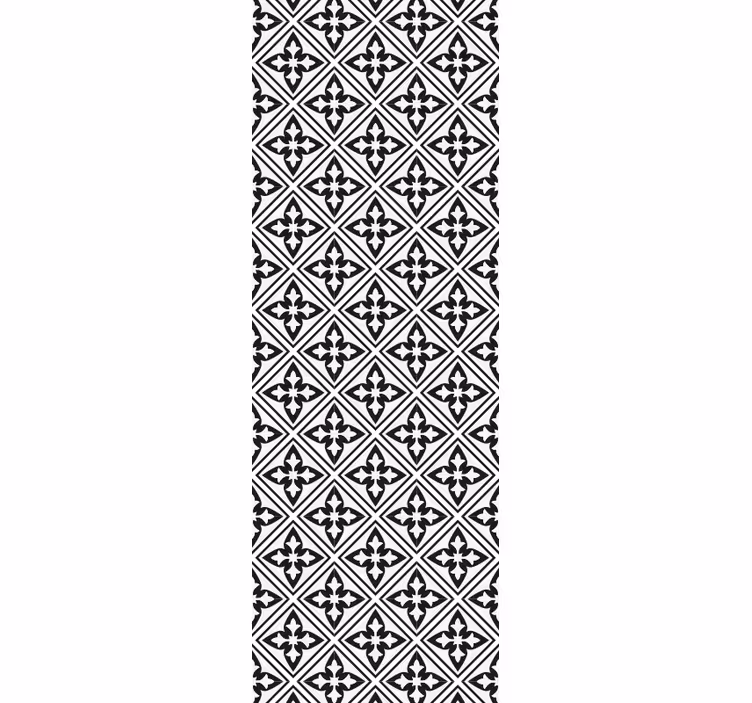 Tile wallpaper with geometric tile design - TenStickers