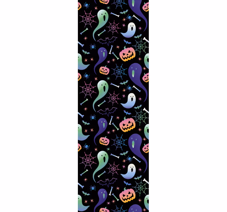 Halloween wallpaper with spooky designs - TenStickers