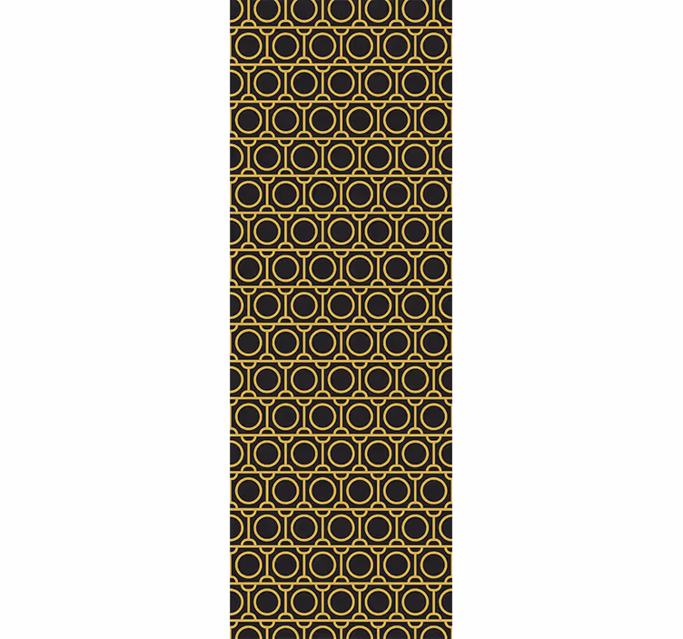 Angular Bands geometric wallpaper - TenStickers