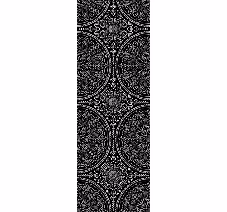 Baroque wallpaper ornate design - TenStickers